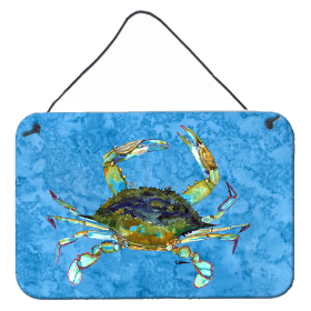 Crab Wall or Door Hanging Prints (Color: 8656DS812, size: 8 x 12)