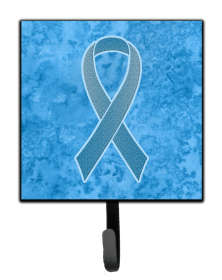Ribbon - Disease Awareness Design Leash or Key Holder (Color: Prostate Cancer Awareness, size: 4.25 x 7)