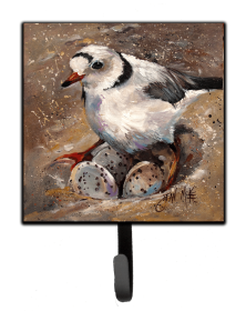 Bird Leash or Key Holder (Color: Animals/Birds/Bird - Piping Plover, size: 4.25 x 7)