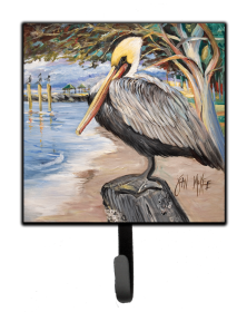 Bird Leash or Key Holder (Color: Animals/Birds/Bird - Pelican 2, size: 4.25 x 7)