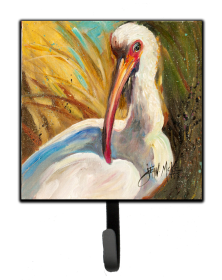 Bird Leash or Key Holder (Color: Animals/Birds/Bird - Ibis, size: 4.25 x 7)
