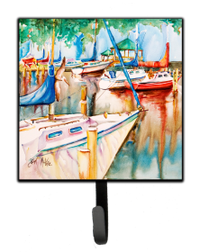 Nautical Leash or Key Holder (Color: Beach/Beach and Lake Scenes/Sailboats 9, size: 4.25 x 7)