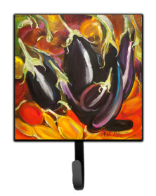 Vegetables Leash or Key Holder (Color: Food and Drink/Fruits and Vegetables/Eggplant, size: 4.25 x 7)