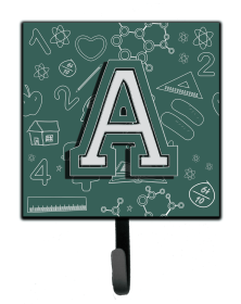 Back to School Initial Leash or Key Holder (size: 4.25 x 7)