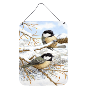 Coal Tits Wall or Door Hanging Prints (Color: ASA2065DS1216, size: 12 x 16)