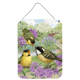 Coal Tits Wall or Door Hanging Prints (Color: ASA2098DS1216, size: 12 x 16)