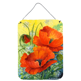 Wall or Door Hanging Prints (Color: Flowers and Trees/Flower - Poppies, size: 12 x 16)