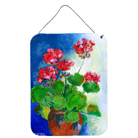 Wall or Door Hanging Prints (Color: Flowers and Trees/Flower - Geranium, size: 12 x 16)