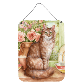 Wall or Door Hanging Prints (Color: Animals/Cats/Cat - Maine Coon, size: 12 x 16)