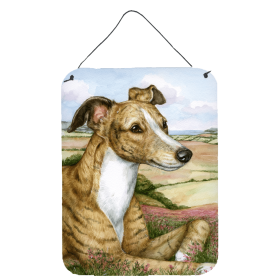 Wall or Door Hanging Prints (Color: Animals/Lurcher, size: 12 x 16)
