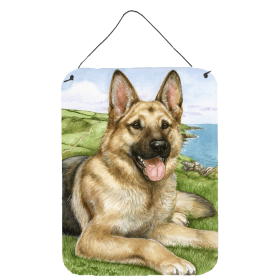 Wall or Door Hanging Prints (Color: Animals/German Shepherd, size: 12 x 16)