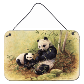 Wall or Door Hanging Prints (Color: Panda Bears, size: 8 x 12)