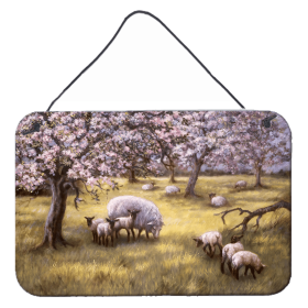 Wall or Door Hanging Prints (Color: Sheep by Daphne Baxter, size: 8 x 12)