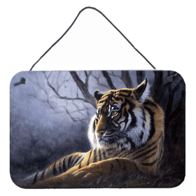 Wall or Door Hanging Prints (Color: Bengal Tiger by Daphne Baxter, size: 8 x 12)