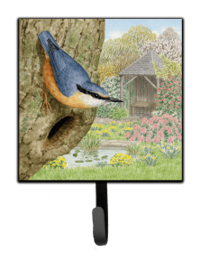 Sarah Adams - Art/Design Leash or Key Holder (Color: Great Tit by Sarah Adams, size: 4.25 x 7)