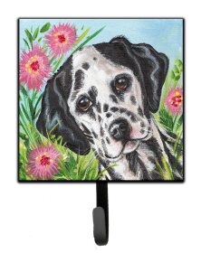 Animal Leash or Key Holder (Color: Dalmatian by Judith Yates, size: 4.25 x 7)
