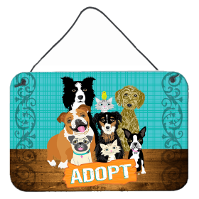 Adopt Pets Adoption Wall or Door Hanging Prints (size: 8 x 12)