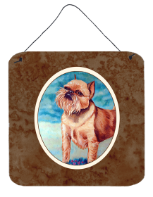 Brussels Griffon Wall or Door Hanging Prints (Color: 7016DS66, size: 6 x 6)