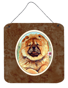 Chow Chow Wall or Door Hanging Prints (Color: 7020DS66, size: 6 x 6)