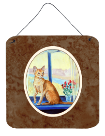 Cat Wall or Door Hanging Prints (Color: 7091DS66, size: 6 x 6)