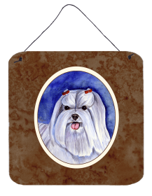 Maltese Wall or Door Hanging Prints (Color: 7108DS66, size: 6 x 6)