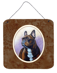 French Bulldog Wall or Door Hanging Prints (Color: 7117DS66, size: 6 x 6)