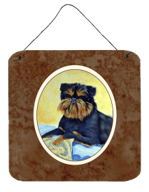 Brussels Griffon Wall or Door Hanging Prints (Color: 7146DS66, size: 6 x 6)