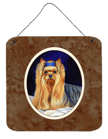 Yorkie Wall or Door Hanging Prints (Color: 7157DS66, size: 6 x 6)