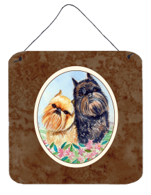 Brussels Griffon Wall or Door Hanging Prints (Color: 7179DS66, size: 6 x 6)
