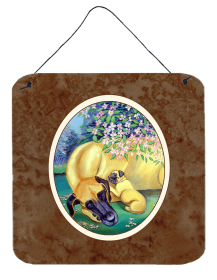 Great Dane and puppy Wall or Door Hanging Prints (Color: 7234DS66, size: 6 x 6)
