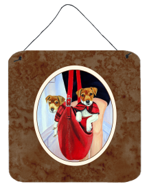 Jack Russell Terrier Wall or Door Hanging Prints (Color: 7251DS66, size: 6 x 6)