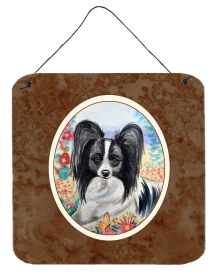 Papillon Wall or Door Hanging Prints (Color: 7273DS66, size: 6 x 6)