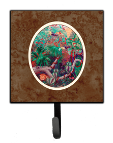 Bird Art Design Leash or Key Holder (Color: Bird - Toucan, size: 4.25 x 7)