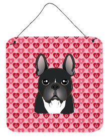 French Bulldog Wall or Door Hanging Prints (Color: BB5297DS66, size: 6 x 6)
