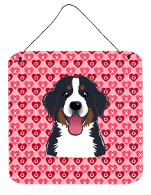 Bernese Mountain Dog Wall or Door Hanging Prints (Color: BB5307DS66, size: 6 x 6)