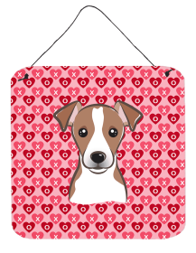 Jack Russell Terrier Wall or Door Hanging Prints (Color: BB5330DS66, size: 6 x 6)