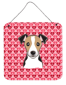 Jack Russell Terrier Wall or Door Hanging Prints (Color: BB5331DS66, size: 6 x 6)