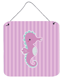 Seahorse Wall or Door Hanging Prints (Color: BB7119DS66, size: 6 x 6)