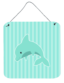 Dolphin Wall or Door Hanging Prints (Color: BB7120DS66, size: 6 x 6)