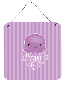 Jellyfish Wall or Door Hanging Prints (Color: BB7122DS66, size: 6 x 6)