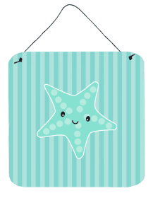 Starfish Wall or Door Hanging Prints (Color: BB7127DS66, size: 6 x 6)