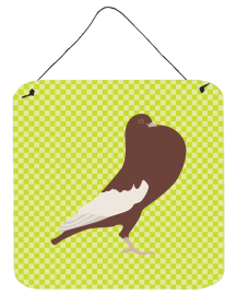Doves & Pigeons - English Pouter Pigeon Wall or Door Hanging Prints (Color: Doves & Pigeons - English Pouter Pigeon, size: 6 x 6)