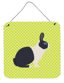 Rabbits - Dutch Rabbit  Wall or Door Hanging Prints (Color: Rabbits - Dutch Rabbit, size: 6 x 6)