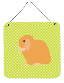 Rabbits - Holland Lop Rabbit Wall or Door Hanging Prints (Color: Rabbits - Holland Lop Rabbit, size: 6 x 6)