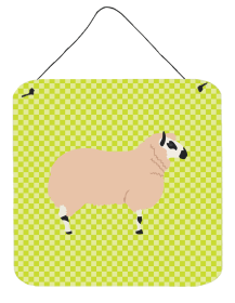 Sheep - Kerry Hill Sheep Wall or Door Hanging Prints (Color: Sheep - Kerry Hill Sheep, size: 6 x 6)