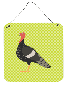 Turkeys - Marragansett Turkey Wall or Door Hanging Prints (Color: Turkeys - Marragansett Turkey, size: 6 x 6)