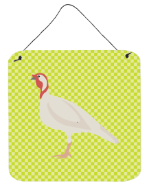 Turkeys - Beltsville Small White Turkey Hen Wall or Door Hanging Prints (Color: Turkeys - Beltsville Small White Turkey Hen, size: 6 x 6)