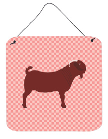 Goats - Kalahari Red Goat Wall or Door Hanging Prints (Color: Goats - Kalahari Red Goat, size: 6 x 6)