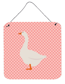 Geese - Embden Goose Wall or Door Hanging Prints (Color: Geese - Embden Goose, size: 6 x 6)