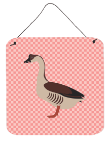 Geese - Chinese Goose Wall or Door Hanging Prints (Color: Geese - Chinese Goose, size: 6 x 6)